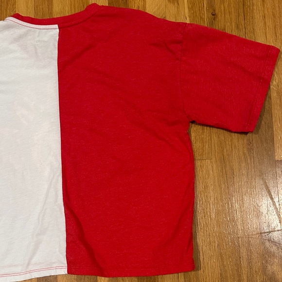 Nebraska Red and White Short Sleeve Tee - Picture 14 of 16